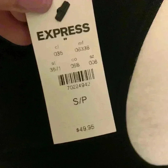 NWT Exoress sequin front top size small - Picture 7 of 7